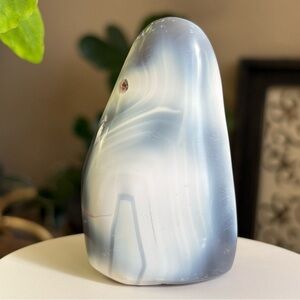 Orca Agate Freeform with Natural Imperfections